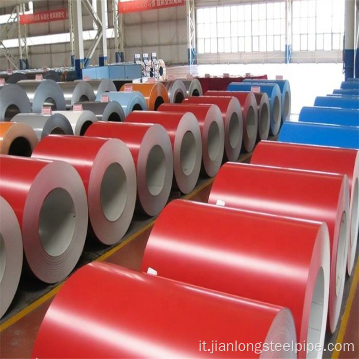 bobina in acciaio rivestito a colori DX51D SPCC